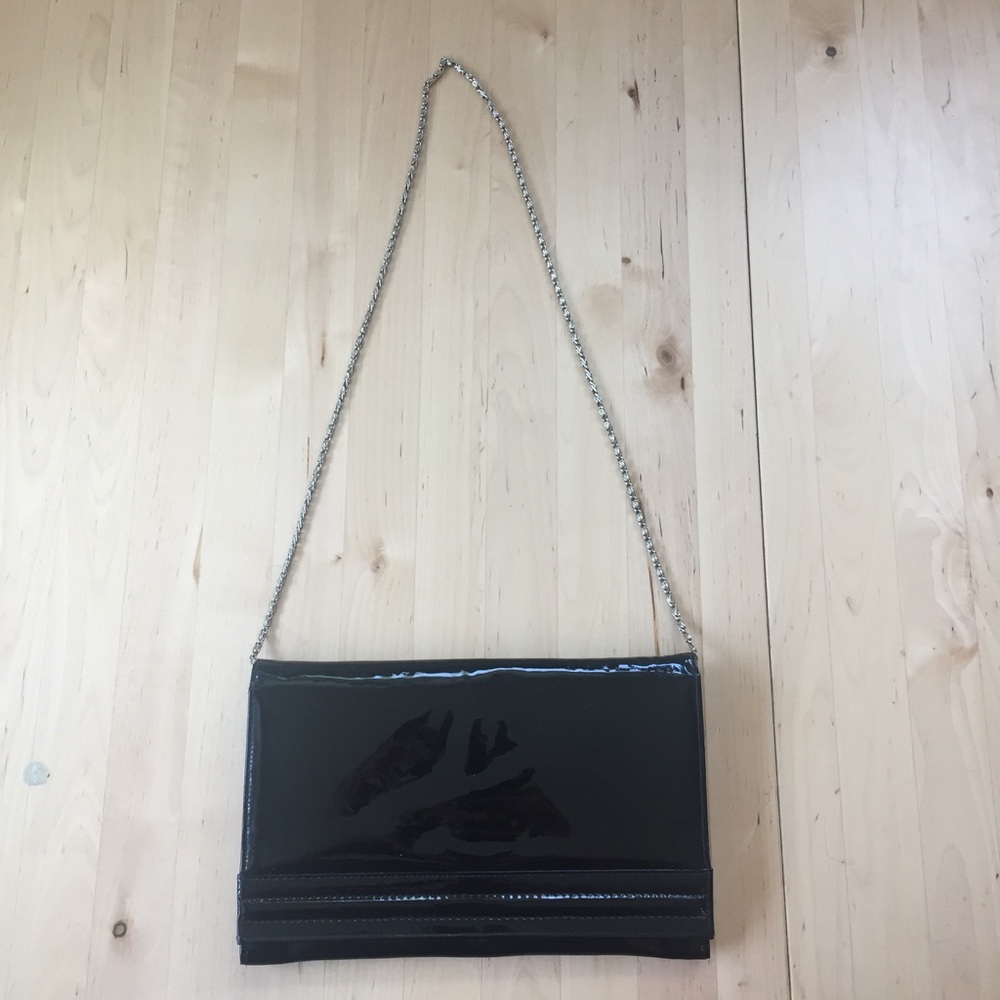 Vintage Patent Leather Evening Bag